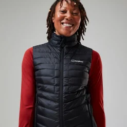 Berghaus Tephra Stretch Reflect 2.0 Weste für Damen - Schwarz-Damen Westen