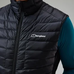 Berghaus Tephra Stretch Reflect 2.0 Weste für Herren - Schwarz-Herren Westen