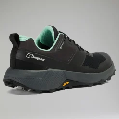 Berghaus Trailway Active Gore-Tex Schuhe für Damen - Schwarz/Grün-Damen Wanderschuhe