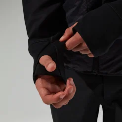 Berghaus Trawden Hybrid-Kapuzenjacke für Herren - Schwarz-Herren Hoodies Und Sweatshirts