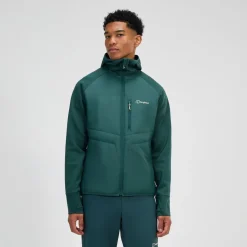 Berghaus Trawden Hybrid-Kapuzenjacke für Herren - Grün-Herren Hoodies Und Sweatshirts