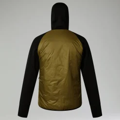 Berghaus Trawden Hybrid-Kapuzenjacke für Herren - Grün/Schwarz-Herren Hoodies Und Sweatshirts