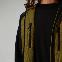 Berghaus Trawden Hybrid-Kapuzenjacke für Herren - Grün/Schwarz-Herren Hoodies Und Sweatshirts
