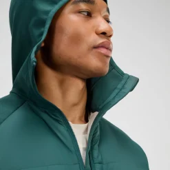 Berghaus Trawden Hybrid-Kapuzenjacke für Herren - Grün-Herren Hoodies Und Sweatshirts