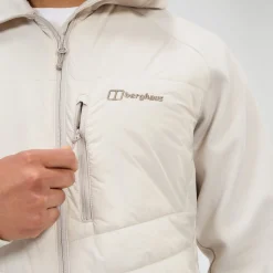 Berghaus Trawden Hybrid-Kapuzenjacke für Herren - Grau-Herren Hoodies Und Sweatshirts