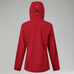 Berghaus Truda Flex Waterproof Jacke für Damen - Dunkelrot-Damen Wasserdicht