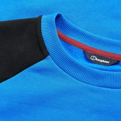 Berghaus Unisex Storm 25 Kurzarm Shirt - Blau/Rot-Damen T-shirts | T-shirts