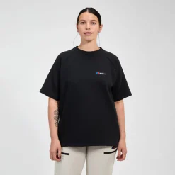Berghaus Unisex Storm 25 Kurzarm Shirt - Schwarz-Damen T-shirts | T-shirts