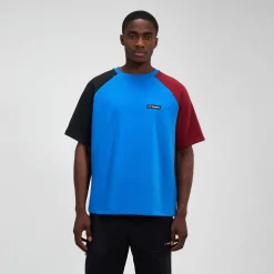 Berghaus Unisex Storm 25 Kurzarm Shirt - Blau/Rot-Damen T-shirts | T-shirts