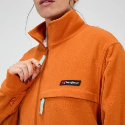 Berghaus Unisex Sunned Peak Interactive Fleece - Orange-Herren Fleece