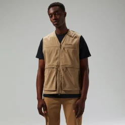 Berghaus Unisex Utility Taschenweste Braun-Herren Westen