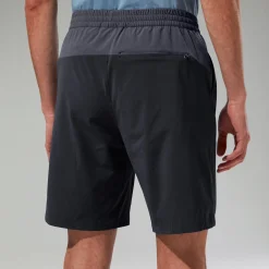 Berghaus Wandermoor Herren-Windshorts Schwarz/Grau-Herren Shorts