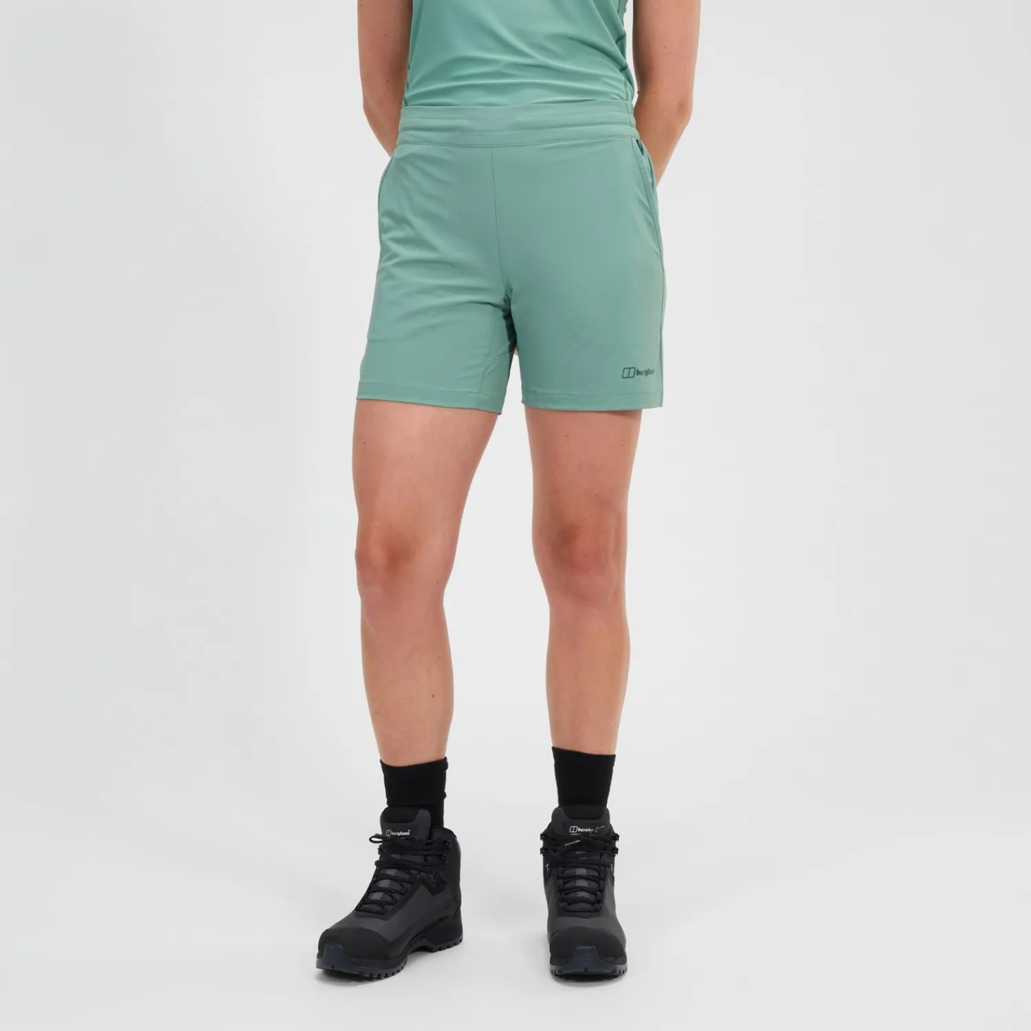 Berghaus Wandermoor Wind Shorts für Damen - Grün-Damen Shorts