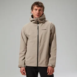 Berghaus Wasserdichte Arnaby Herren-Kapuzenjacke - Grau-Herren Wasserdicht | Herren Leichte