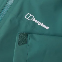 Berghaus Wasserdichte Arnaby Herren-Kapuzenjacke - Grün-Herren Wasserdicht | Herren Leichte