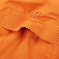 Berghaus Wasserdichte Arnaby Herren-Kapuzenjacke - Orange-Herren Wasserdicht | Herren Leichte
