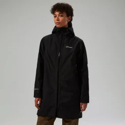 Berghaus Wasserdichte Ashberry Gore-Tex Damen-Jacke - Schwarz-Damen Wasserdicht