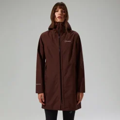 Berghaus Wasserdichte Ashberry Gore-Tex Damen-Jacke - Braun-Damen Wasserdicht