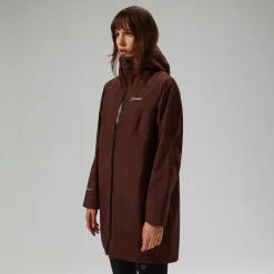 Berghaus Wasserdichte Ashberry Gore-Tex Damen-Jacke - Braun-Damen Wasserdicht
