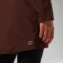Berghaus Wasserdichte Ashberry Gore-Tex Damen-Jacke - Braun-Damen Wasserdicht