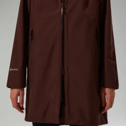 Berghaus Wasserdichte Ashberry Gore-Tex Damen-Jacke - Braun-Damen Wasserdicht
