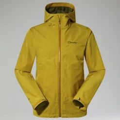 Berghaus Wasserdichte Bramblfell InterActive Gore-Tex Herren-Jacke - Gelb-Herren Wasserdicht