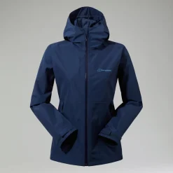Berghaus Wasserdichte Bramblfell InterActive Gore-Tex Damen-Jacke Blau-Damen Wasserdicht