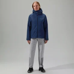 Berghaus Wasserdichte Bramblfell InterActive Gore-Tex Damen-Jacke Blau-Damen Wasserdicht