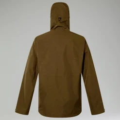 Berghaus Wasserdichte Bramblfell InterActive Gore-Tex Herren-Jacke - Braun/Grün-Herren Wasserdicht