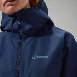 Berghaus Wasserdichte Bramblfell InterActive Gore-Tex Damen-Jacke Blau-Damen Wasserdicht