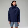 Berghaus Wasserdichte Deluge Pro 3.0 Herren-Jacke Blau-Herren Wasserdicht