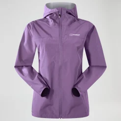 Berghaus Wasserdichte Deluge Pro 3.0 Damen-Jacke - Violett-Damen Wasserdicht