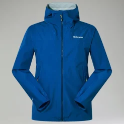 Berghaus Wasserdichte Deluge Pro 3.0 Herren-Jacke - Blau-Herren Wasserdicht