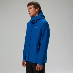 Berghaus Wasserdichte Deluge Pro 3.0 Herren-Jacke - Blau-Herren Wasserdicht