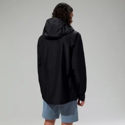 Berghaus Wasserdichte Deluge Pro 3.0 Herren-Jacke Schwarz-Herren Wasserdicht