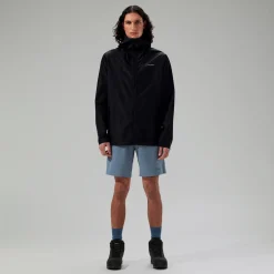 Berghaus Wasserdichte Deluge Pro 3.0 Herren-Jacke Schwarz-Herren Wasserdicht