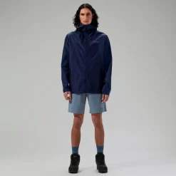 Berghaus Wasserdichte Deluge Pro 3.0 Herren-Jacke Blau-Herren Wasserdicht