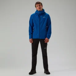 Berghaus Wasserdichte Deluge Pro 3.0 Herren-Jacke - Blau-Herren Wasserdicht