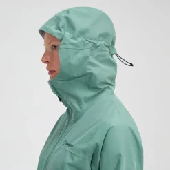 Berghaus Wasserdichte Deluge Pro 3.0 Damen-Jacke - Grün-Damen Wasserdicht