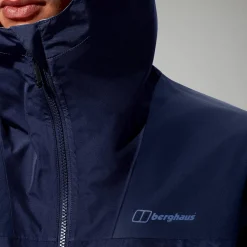 Berghaus Wasserdichte Deluge Pro 3.0 Herren-Jacke Blau-Herren Wasserdicht