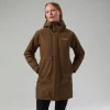 Berghaus Wasserdichte Hinderwick Damen-Jacke - Braun-Damen Wasserdicht