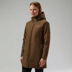 Berghaus Wasserdichte Hinderwick Damen-Jacke - Braun-Damen Wasserdicht