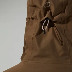 Berghaus Wasserdichte Hinderwick Damen-Jacke - Braun-Damen Wasserdicht