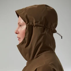 Berghaus Wasserdichte Hinderwick Damen-Jacke - Braun-Damen Wasserdicht