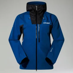 Berghaus Wasserdichte Ridge-Seeker Herren-Jacke - Blau/Schwarz-Herren Wasserdicht