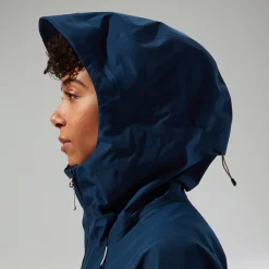 Berghaus Wasserdichte Ridge-Seeker Damen-Jacke - Blau-Damen Wasserdicht