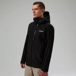 Berghaus Wasserdichte Ridge-Seeker Herren-Jacke für Herren - Schwarz-Herren Wasserdicht