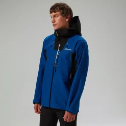 Berghaus Wasserdichte Ridge-Seeker Herren-Jacke - Blau/Schwarz-Herren Wasserdicht