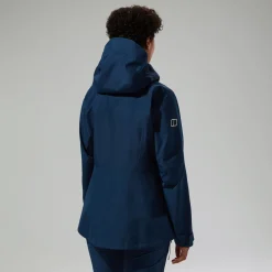 Berghaus Wasserdichte Ridge-Seeker Damen-Jacke - Blau-Damen Wasserdicht