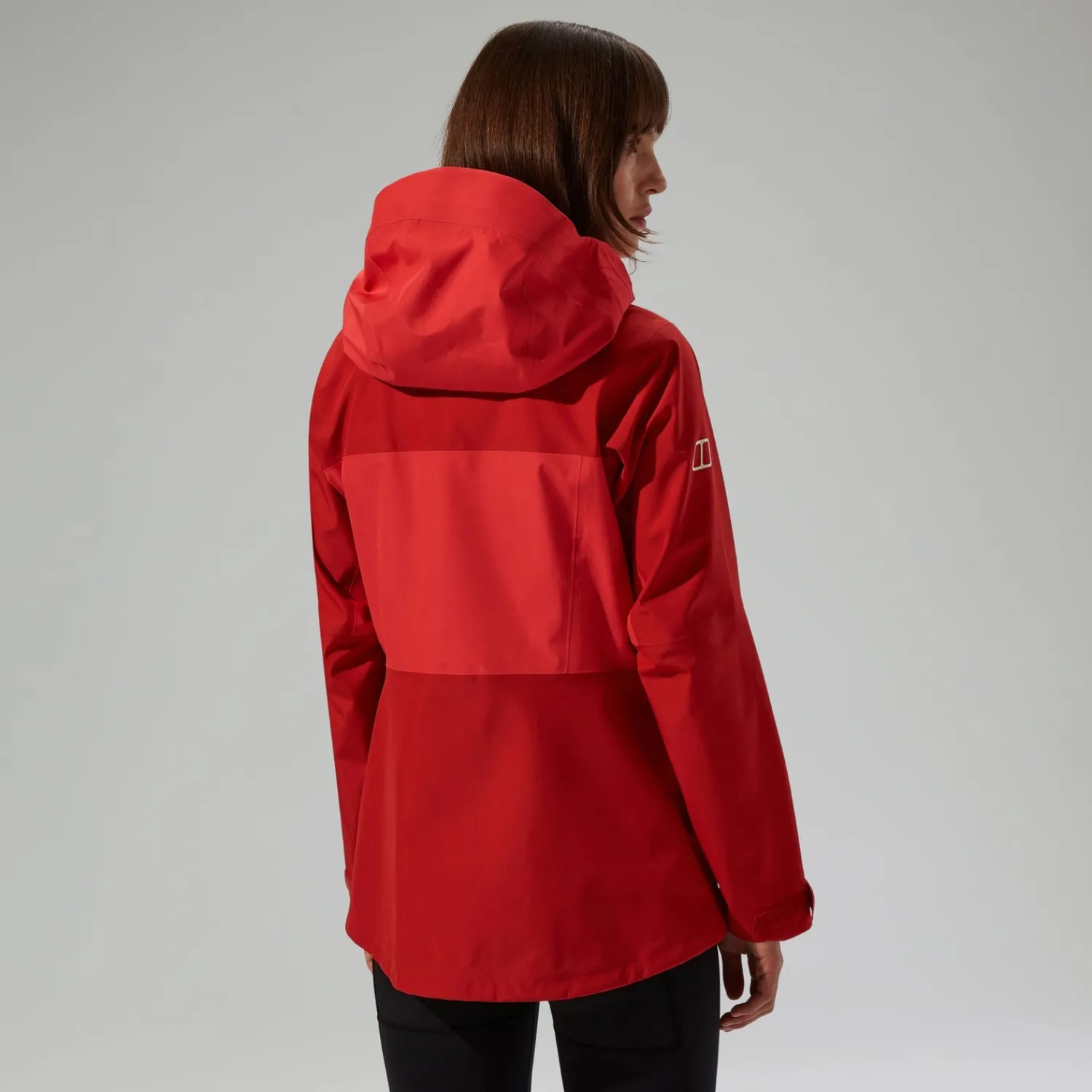 Berghaus Wasserdichte Ridge-Seeker Damen-Jacke - Rot-Damen Wasserdicht